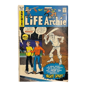 Vintage Archie Comic Book Life with Archie; 1975 Archie Series No. 163; Vintage Archie Comics