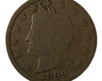 1964年Dミント リバティニッケル - 希少なアメリカ合衆国5セント硬貨