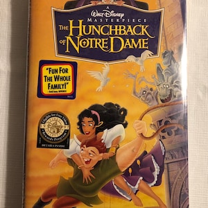Walt Disney meesterwerken de klokkenluider van de Notre Dame VHS; Gloednieuwe fabriek verzegeld; Zeldzame