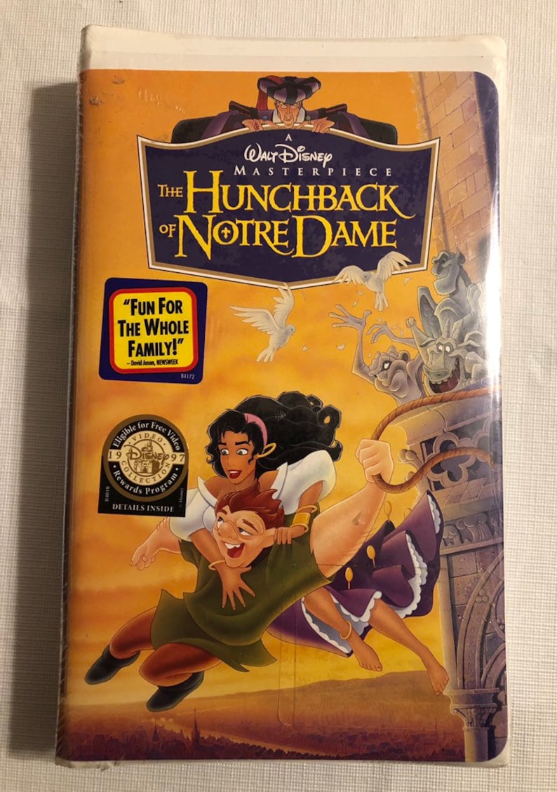 Disney The Hunchback Of Notre Dame Vhs Masterpiece Collection W My Xxx Hot Girl