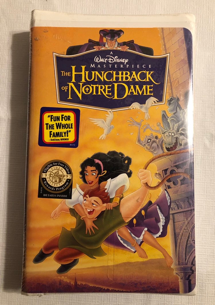ウォルト ディズニー マスターピース ノートルダムの鐘 VHS; 新品未