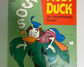 Jahrgang 1968 Walt Disney Moby Ente Comic-Buch; Walt DIsney Comic Bücher