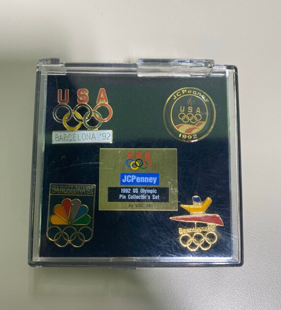 1992 Olympic Pin Set; Vintage Olympics Brooch; US Win… - Gem
