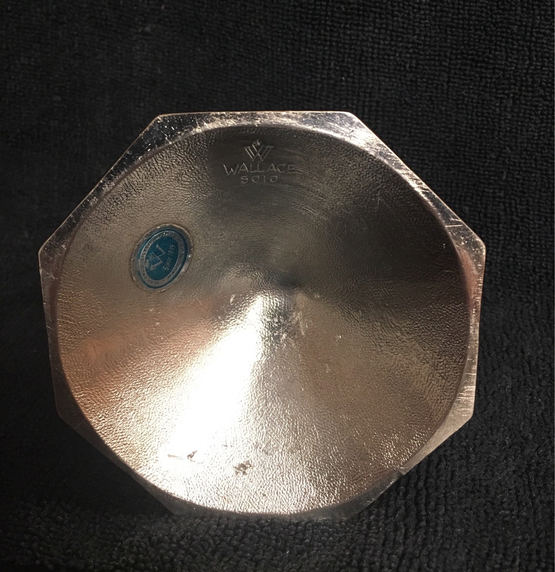 Vintage Wallace Silver Candle Holder 5010 Etsy