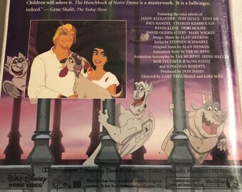 ウォルト ディズニー マスターピース ノートルダムの鐘 VHS; 新品未