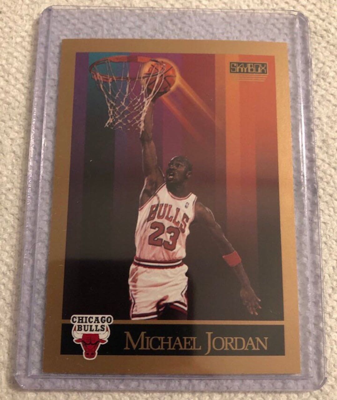 SKYBOX Michael Jordan 1990 Collector's Card; Michael Jordan
