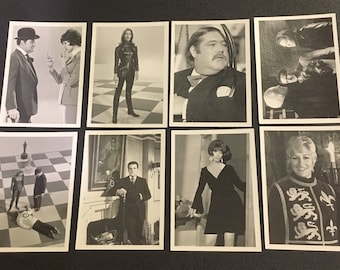 The Avengers Series 1 Black & White Card Set ; Card Lot - Rare