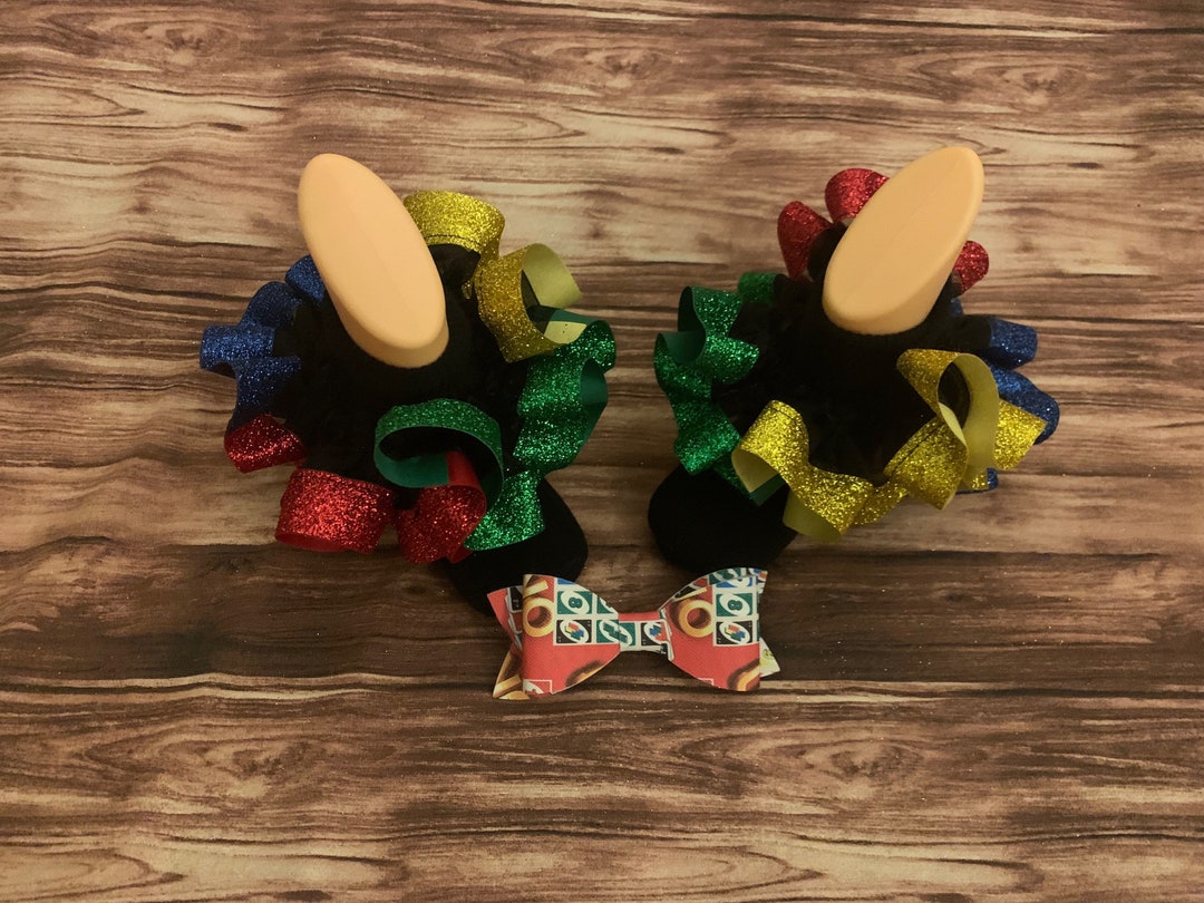 Uno Inspired Multicolored Trimmed Socks Etsy