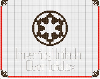 Empire and Rebellion - 2 Star Wars Cross Stitch Patterns