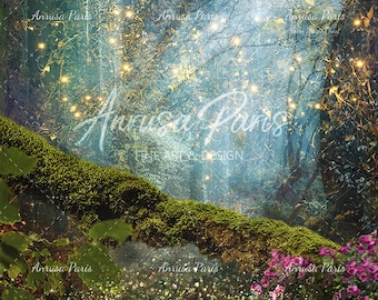 Enchanted Forest Backdrop Etsy