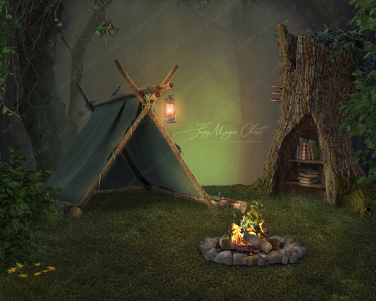 Camping Tent on a Snow in a Deep Forest Stock Image - Image of fairytale,  adventure: 159759387, image size:1200x960