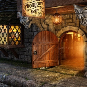 Digital Background / Backdrop Apothecary Great for - Etsy