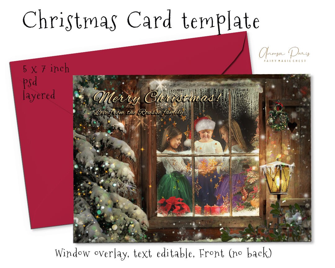 Christmas Card Overlay 