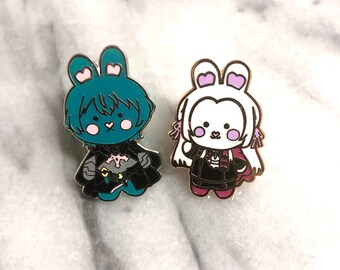 Fire Emblem: Bunny Byleth & Edelgard Pins