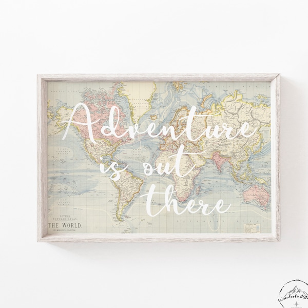 Adventure is Out There - Etsy