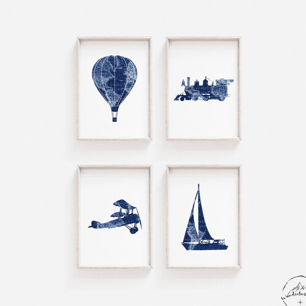 Navy Nursery - Etsy