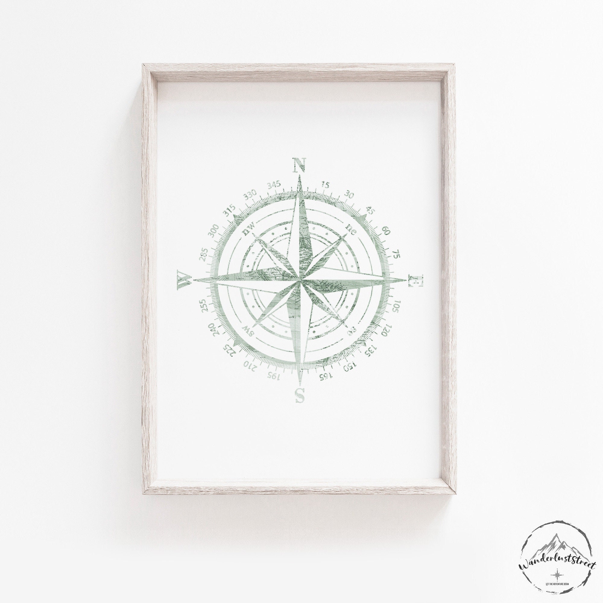 Travel Nursery Wall Art, Baby Girl Nursery Decor, DIGITAL DOWNLOAD, Printable Nursery Wall Art, Baby Shower Decor, Sage Green Nursery