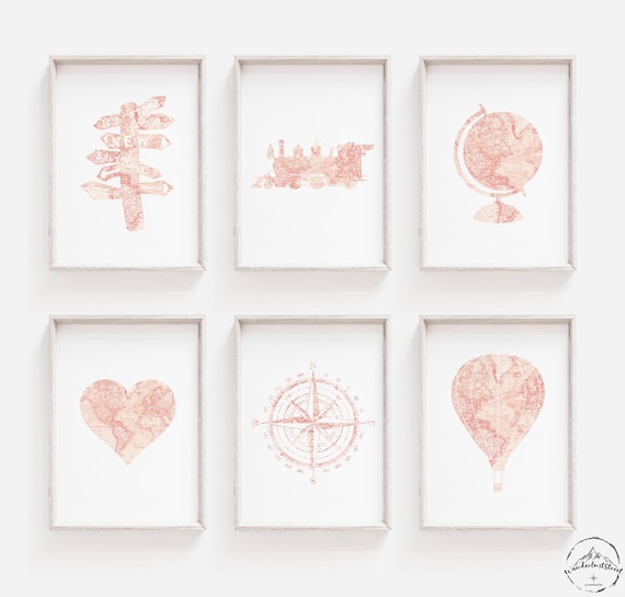 blush pink nursery decor