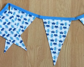 Blue Party Bunting - 2.5ms