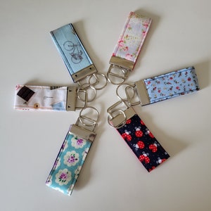Fabric Key Fobs