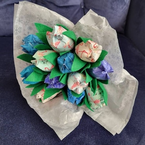 Fabric Tulips