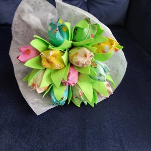 Fabric Tulips