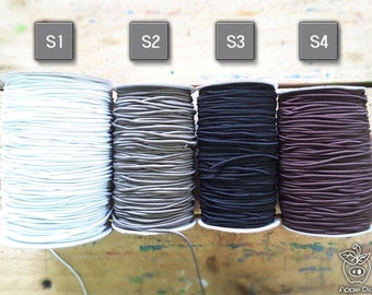 Free elastic string(choose the color and add a note at check out )