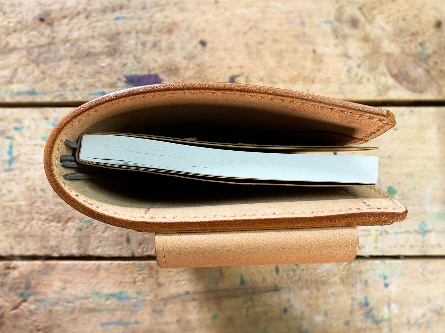 Front Pocket Traveler's Notebookfor All Kinds Leather Etsy