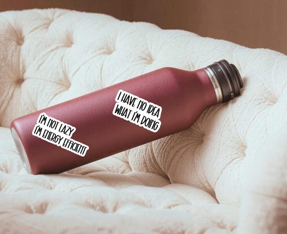 Life Is Short So Am I Sticker - For Laptops, Water Bottles - View #10