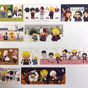 My Hero Academia BNHA Cute Washi Tape