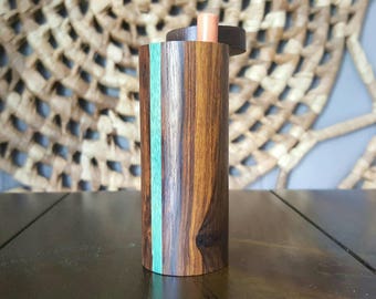 One Hitter Dugout Metal bat INCLUDED / round