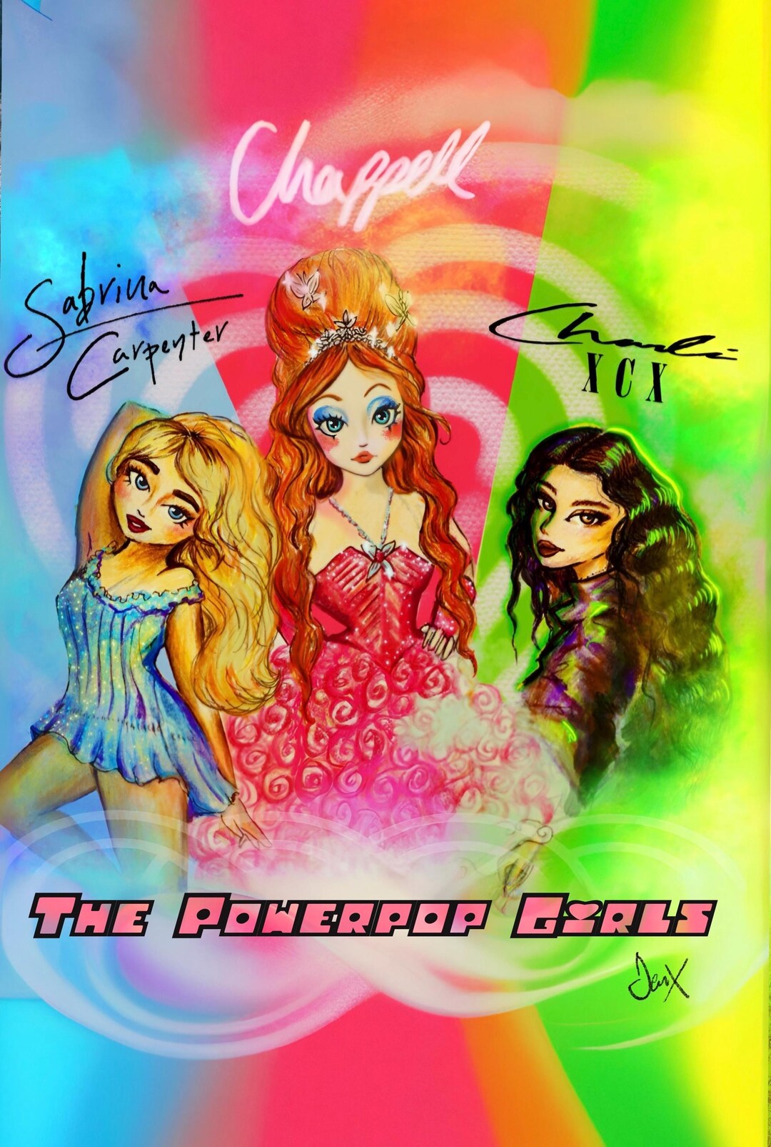 Powerpop Girls - Print - Etsy