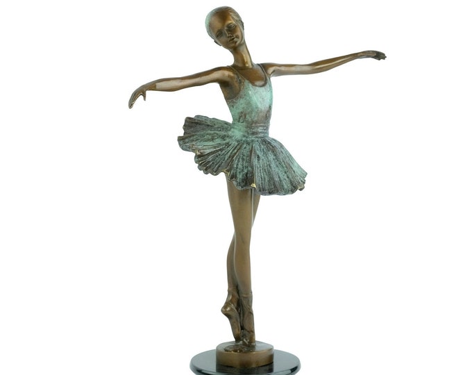 Bronze Ballerina Statue Contemporary Art Sculpture Bronze Ballet Dancer