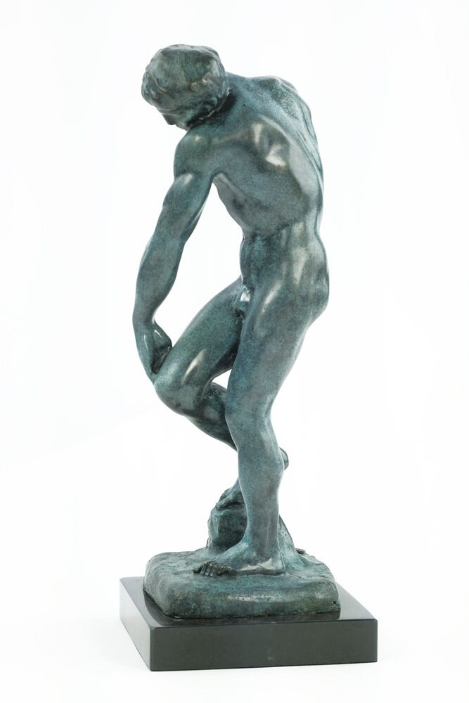 オーギュスト・ロダン！サイン有！バルザック銅像！ブロンズ像！ Rodin オーギュスト・ロダン サイン有「文豪バルザック銅像」ブロンズ