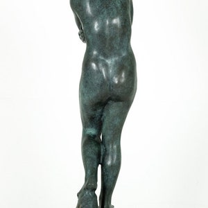 Bronze Eve Sculpture Rodin Art Statue Bronze Female Nude Statue Sensual Female Figurine Auguste Rodin Female Bronze Art Sculpture Classic image 5