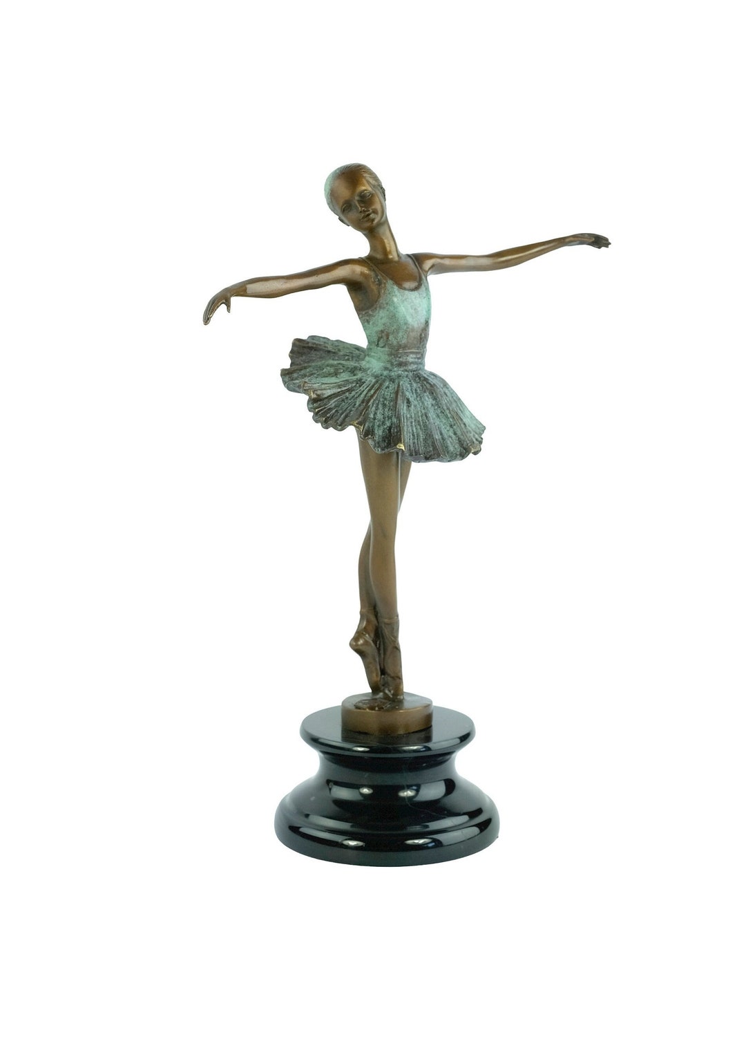 Bronze Ballerina Statue Contemporary Art Sculpture Bronze Ballet Dancer