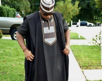 African men clothing, Dashiki suit, Senator wear
