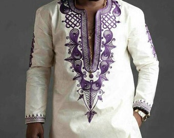 Buy Stylish African Men's Clothingdashiki Men's Shirt Online in - Etsy