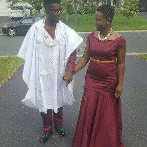 His & Hers Agbada Set,African Wedding Clothing, Made to Order,Traditional African Attire,African Agbada Set,Traditional African Fashion,