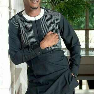 Modern African Men&#39;s Clothing,Two Piece Dashiki Men&#39;s Suite,Shirt & Pants, African Men&#39;s Style, Made to Order Men&#39;s Clothing,Modern Dashiki