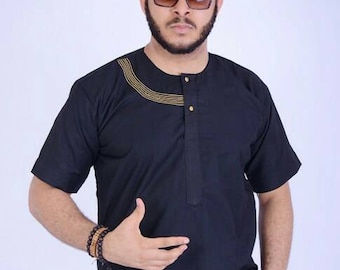 Cool Dashiki 2 Piece Suite,Shirt & Pants,African Men's Clothing,Made to Order Men's Fashion,Dashiki Men's Style,Men's Clothing,African Style