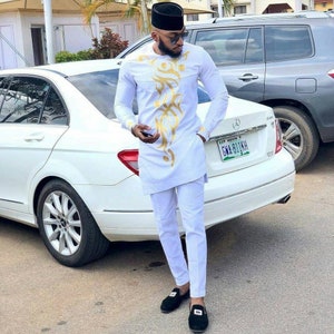 African Men Clothing, dashiki suit, dashiki outfit, prom suit, dashiki shirt