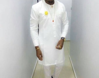 African Men clothing, Dashiki Shirt, African suit, African Wedding Suit