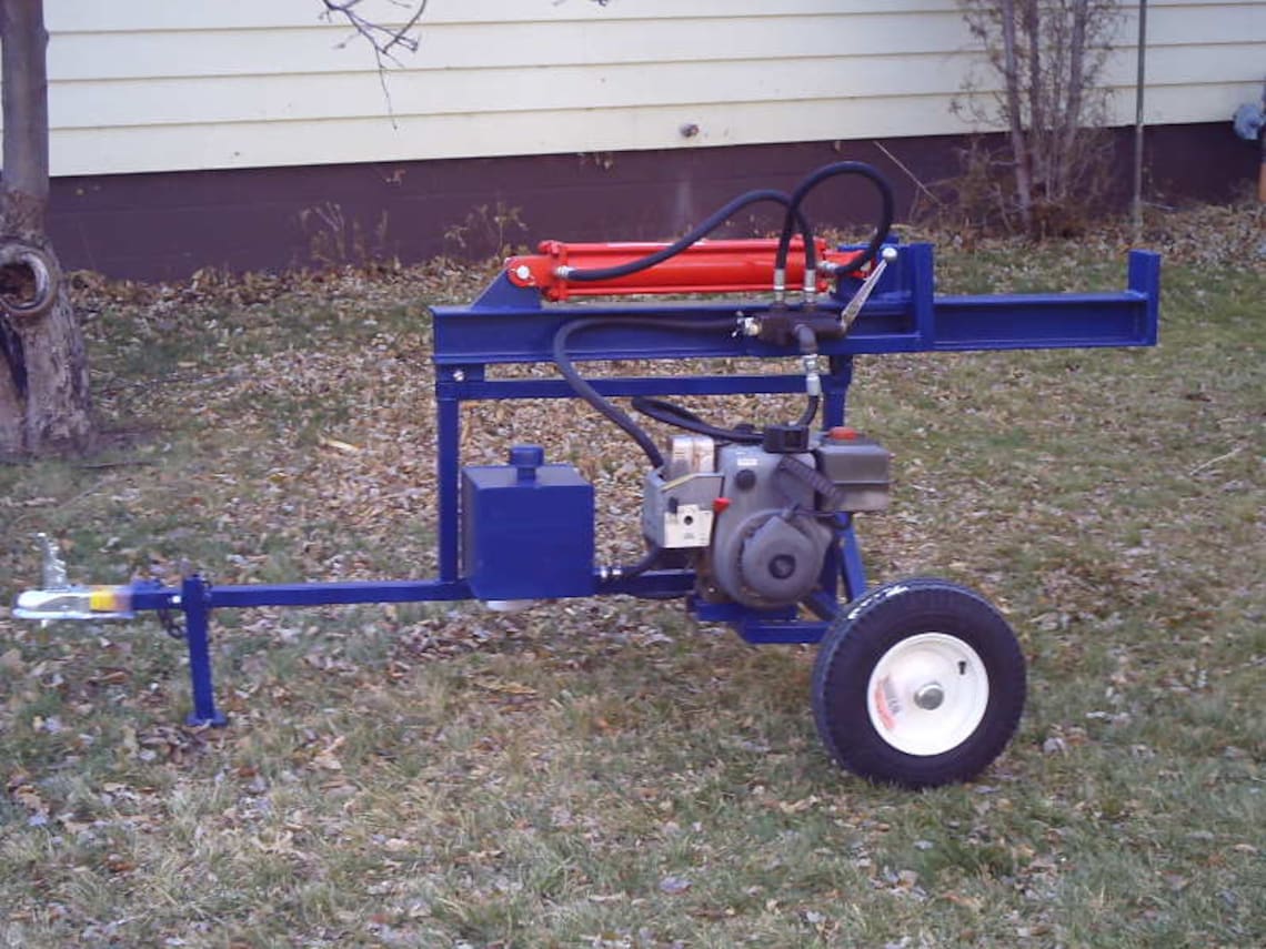 Make Your Own Log Splitter. Simple Design, Minimal Tools Required