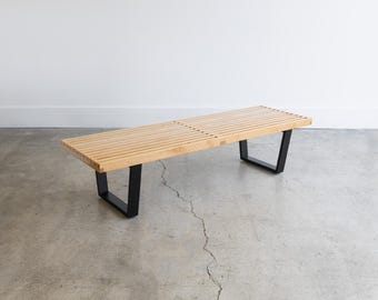 Early 2000s George Nelson Platform Bench for Herman Miller | 60"