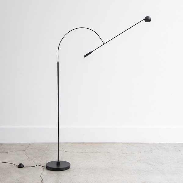 Vintage Robert Sonneman for George Kovacs "Orbiter" Floor Lamp 1988