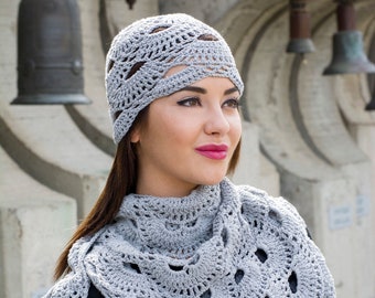 The Ios Hat Crochet Pattern PDF Virus Hat Lace Beanie DIY