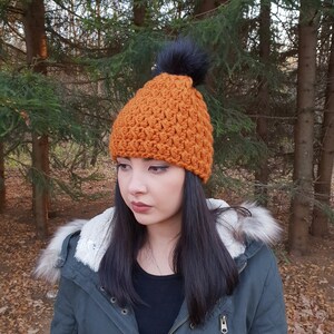 The Harper Hat Easy Crochet Pattern PDF Textured Beanie Design DIY Tutorial