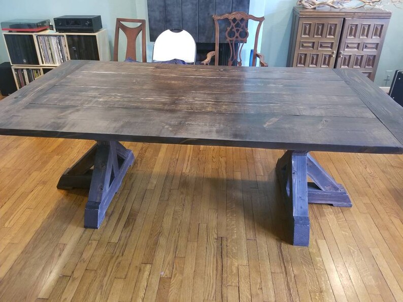 Farmhouse Dining Table TEXAS DELIVERY/Pick Up ONLY. No Etsy