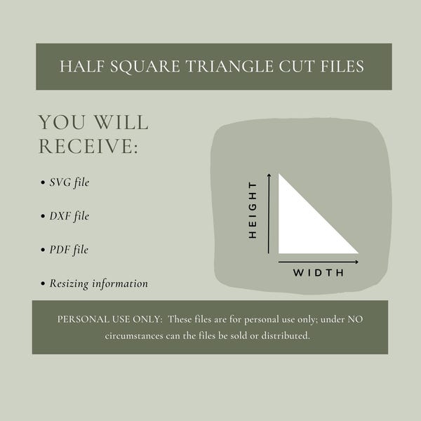 Square Triangle - Etsy